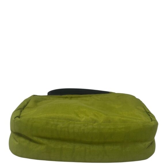 New Baggu Avocado Green Nylon Camera Crossbody Bag With Logo Strap Minimalist - Picture 8 of 11